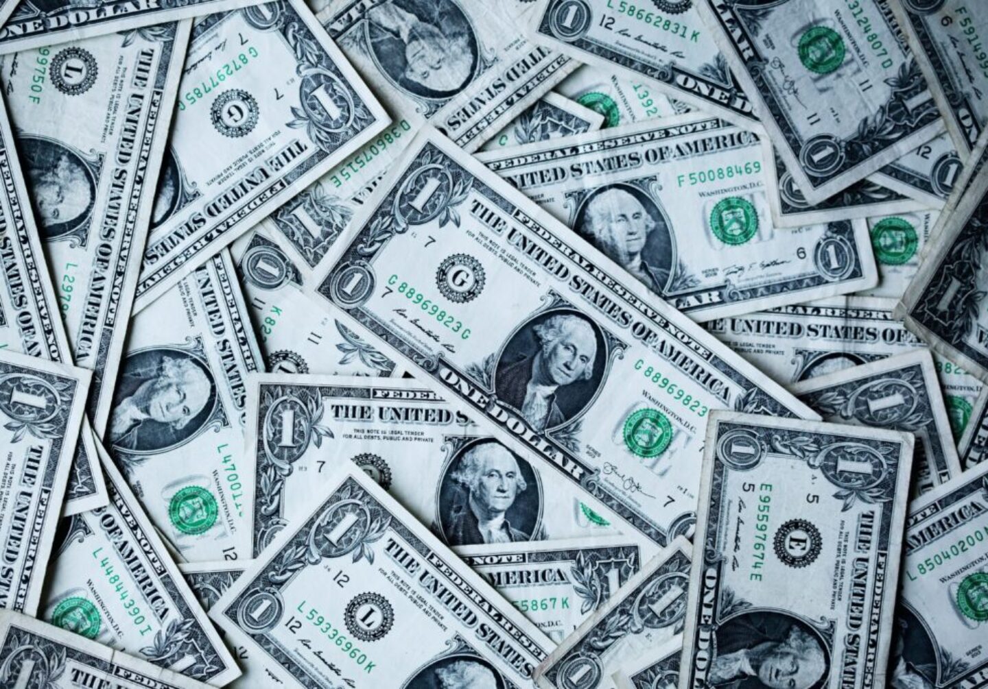 Photo by Sharon McCutcheon 1 U.S.A dollar banknotes