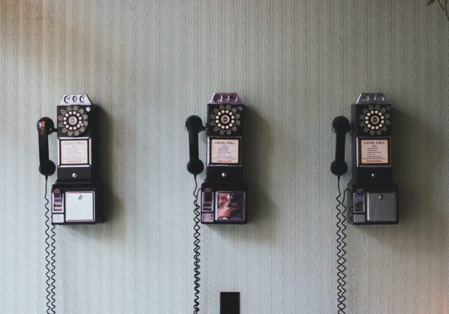 Photo by Pavan Trikutam minimalist photography of three crank phones